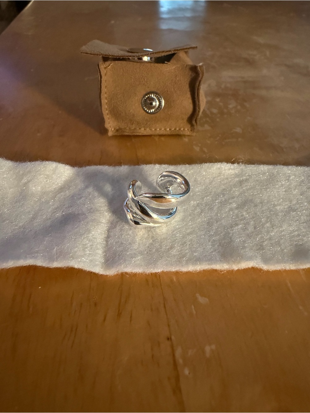 Jenny Bird Silver Gio Ear Cuff